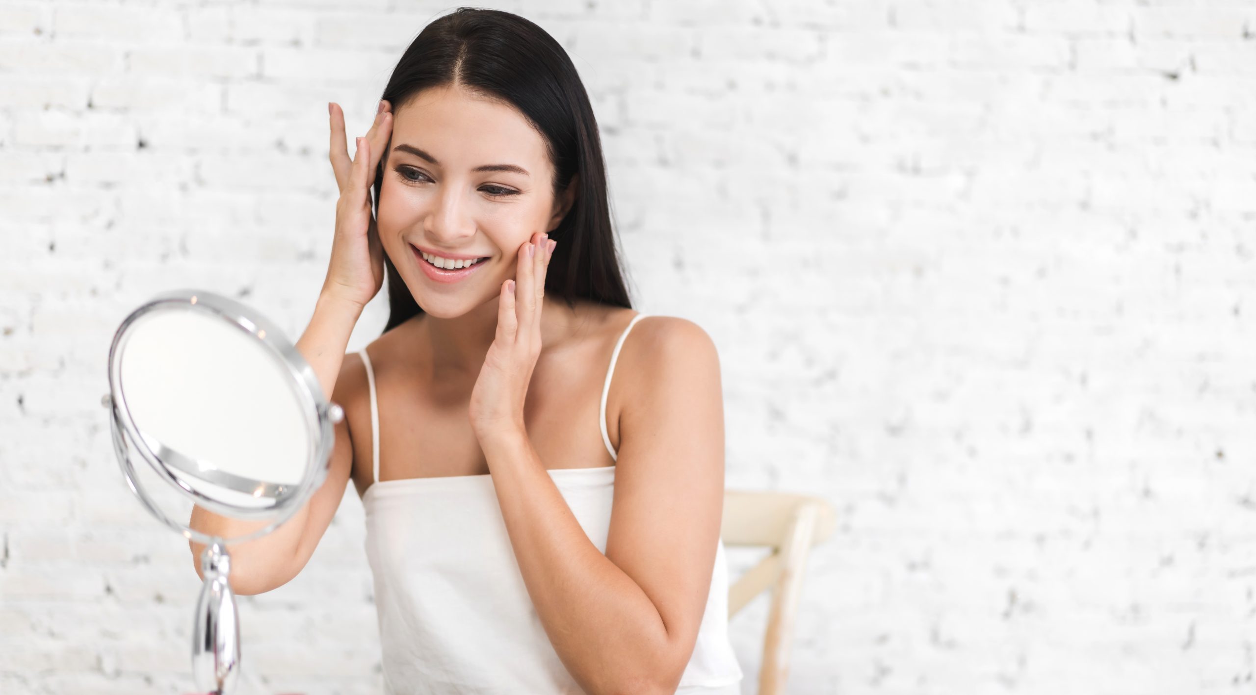 Mujer sonriente